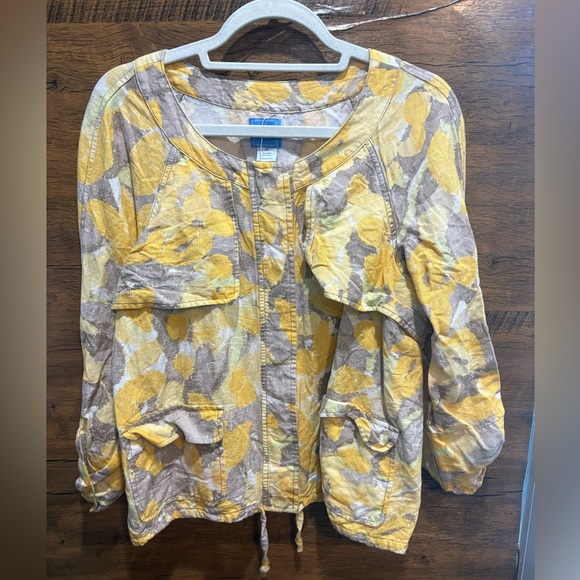 Lark Lane Linen Floral Jacket - Picture 3 of 8